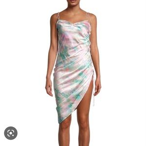 NWT For Love & Lemons Call Me tie dye cinch dress - medium (NEW!!)